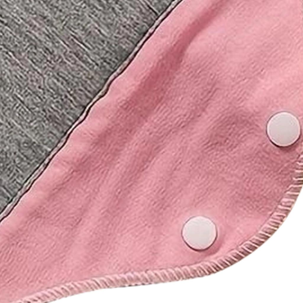 6pc Reusable Leak Proof Sanitary Pads Menstrual Cloth Pads Washable Breathable Period HeavyFlow Night Use Elderly Underwear Pad
