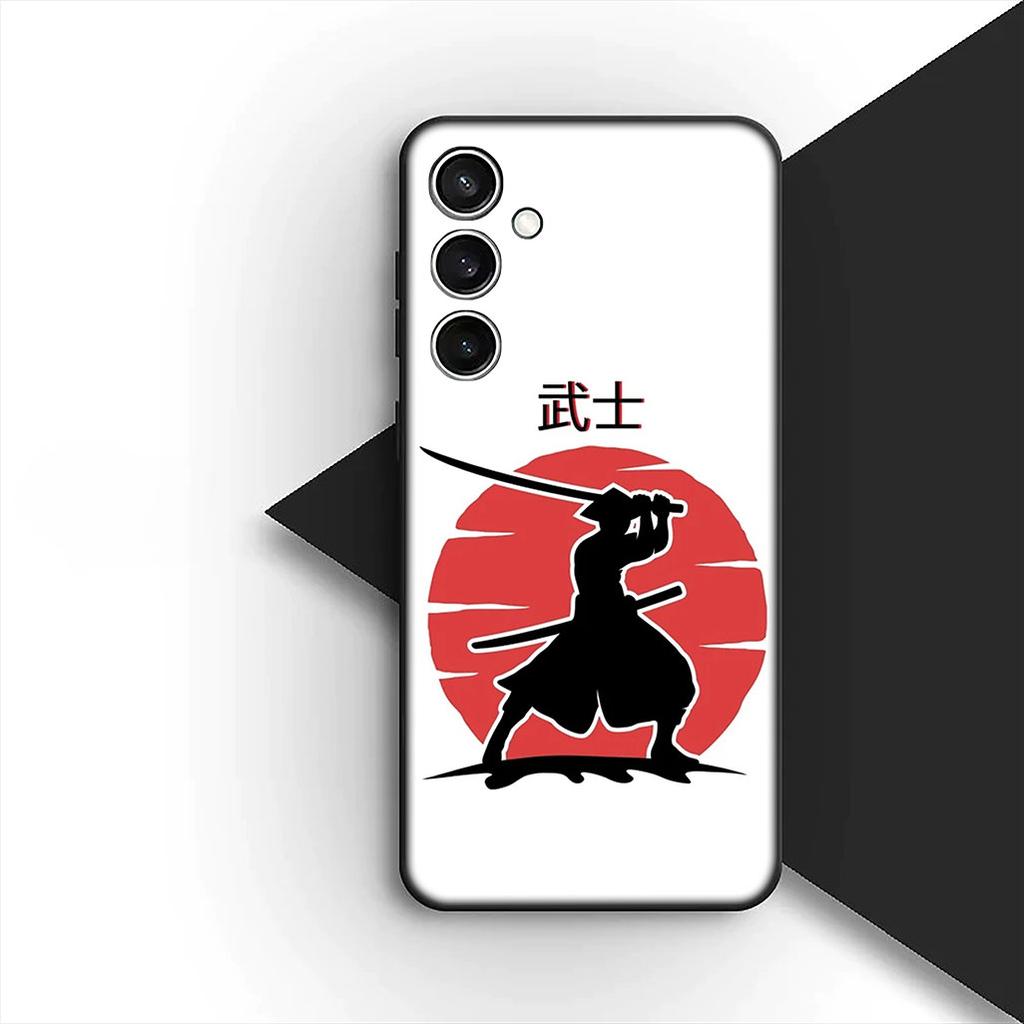 Protective Cover for Apple iPhone 17 Pro XS Max Air 6 7 8 Plus 5 + SE 2022 SE2 16E Casing Phone Case Bushido Samurai Yin Yang