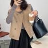 Fashion Sleeveless Jacket Vest for Women, Elegant Short Coat  Autumn Outfit Coat