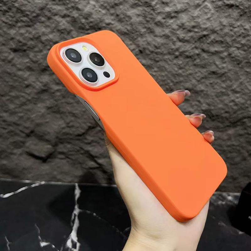 Custodia di Lusso in Silicone Mezza Copertura Color Caramella per iPhone 16 15 14 13 12 11 Pro Max Ultrasottile Colorata in TPU Morbido Copertura Posteriore