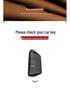 Compatible with Volkswagen ID.3, ID.4 Crozz, Tan Yue ID.6X, Ling Du L, Tan Jing, Tayron L genuine leather key case.