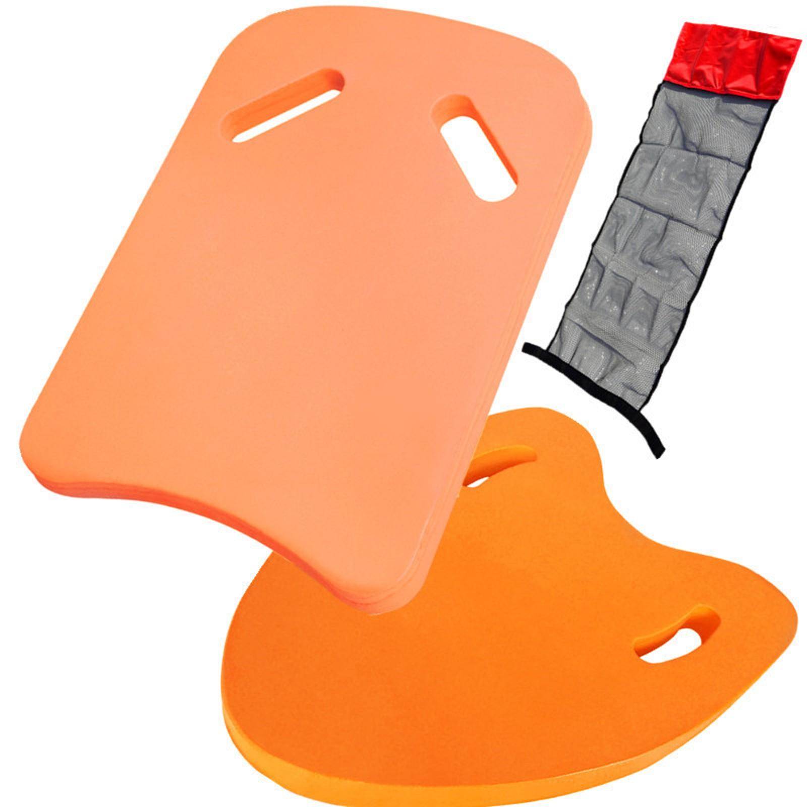 

Доска для плавания из трех предметов, набор для начинающих, вспомогательные инструменты для плавания, U-образная водная доска, чехол для плавающего кресла в форме буквы А One Size оранжевый