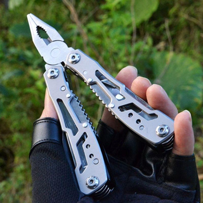 Foldable Multifunctional Hammer & Pliers with Knife - Portable Outdoor Electrician Tool
