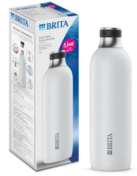 Brita Sodatrio 1 L White Carbonator Bottle