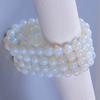 8mm Fashion Round Stone Beads Stretchable Bracelet Bangle Jewelry Lady Gift