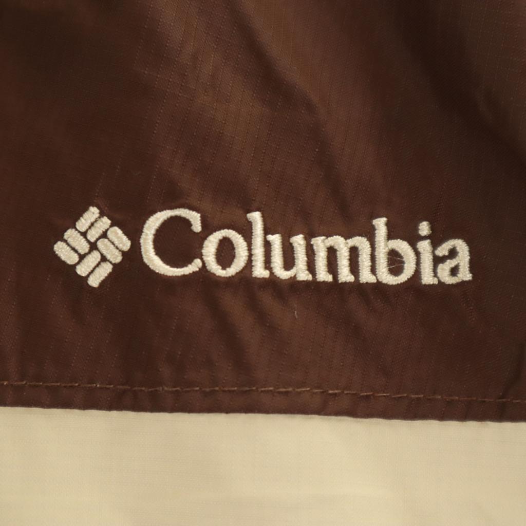 Columbia Rain Jacket Setup M Brown Storage Bag Included Outdoor Women Used