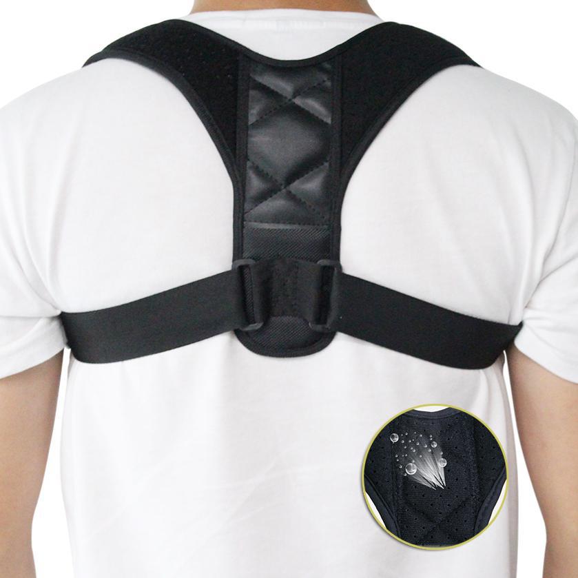 Adjustable Posture Corrector Support Belt Shoulder Back Shoulder Corrector Upper Back Brace Back Support Belt Four Season Use