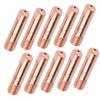 10xMB 15AK MIG MAG M6 Welding Weld Torch Contact Tips Holder Gas Nozzle Gold