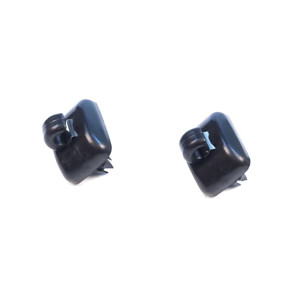 BDP1656-1 2 Pieces Sun Visor Shade Holder Hook Clips Black Color for  A1 A3 A4 B7 B8 B9 A5 A6 C6 Q2 Q3 Q5 TT Seat Exeo