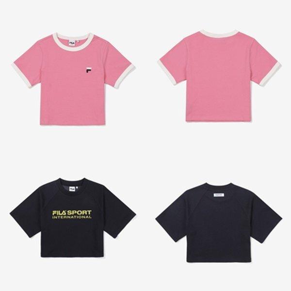 Fila Women S Crop ShorT Sleeve T ShirT fS2rSf2153f