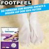 FOOTPEEL Fuß-Peeling Maske Foot Mask Weiche Hornhaut Entferner Socken Aloe [2x]