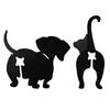 1 Pair Dog Cat Butt Sealing Clip Reusable Snack Bread Food Storage Bag Sealing Clamp Moisture-proof Freshness Keeping Bag Sealer Kitchen Gadgets