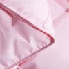 Court Style Soft Silk Twist Solid Color Down Quilt Shell - Silent Semi-Finished Version