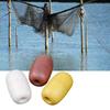 2Pcs 7*11Cm Oval Fishing Net Buoy Float Deep Water Foam Float Crab Pot Marker Drift Anchor Rope Floating Buoy For Fishing Tackle