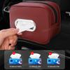 Seametal Car Seat Back Tissue Holder Luxury Wear-Resistant Tissue Box Auto Backseat Hanging Napkin Case Storage Bag With Zipper