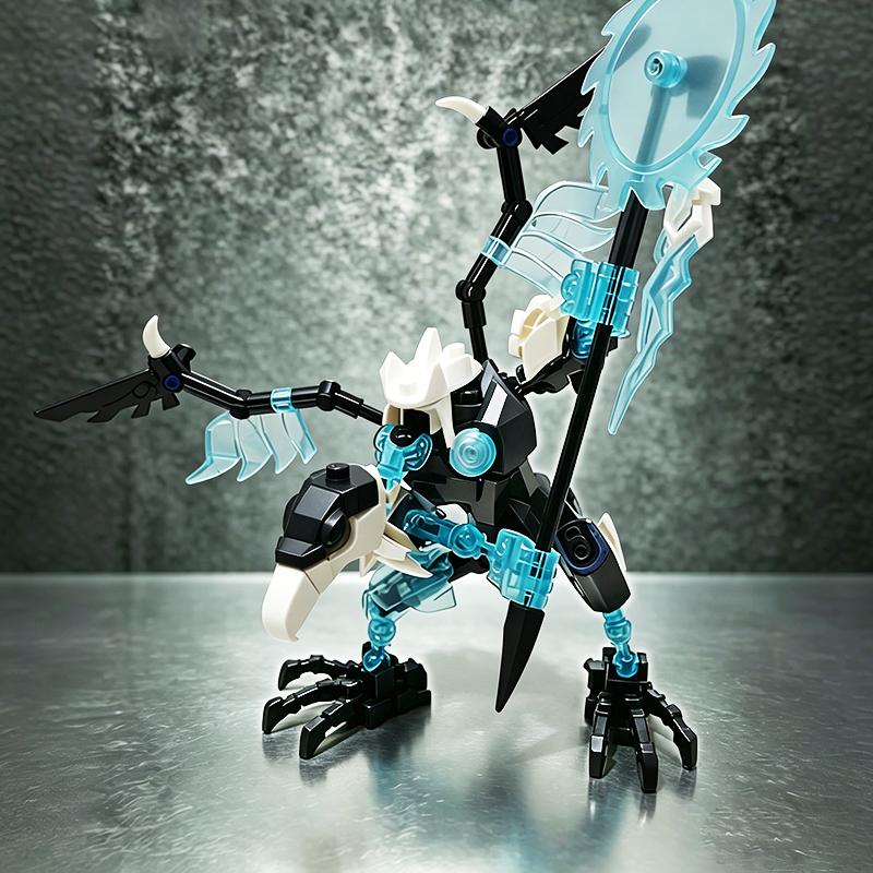 NEU 2in1 CHIMA Bausteine Chi Krokodil Phönix Stamm MOC Set Krieger Anime Actionfiguren Soldat Roboter Spielzeug Für Jungen Geschenk