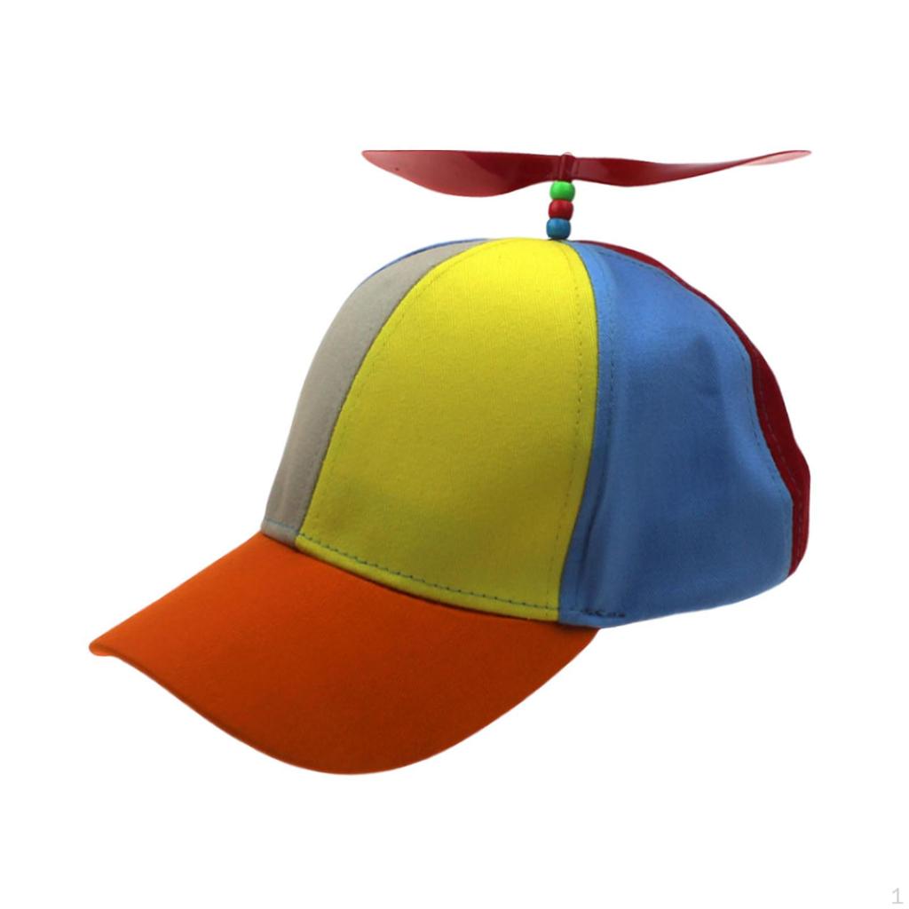 Rainbow Propeller Hat for Festive Occasions