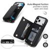 Leather Crossbody Buckle Holder with Card Slot for iPhone 17 Pro Max