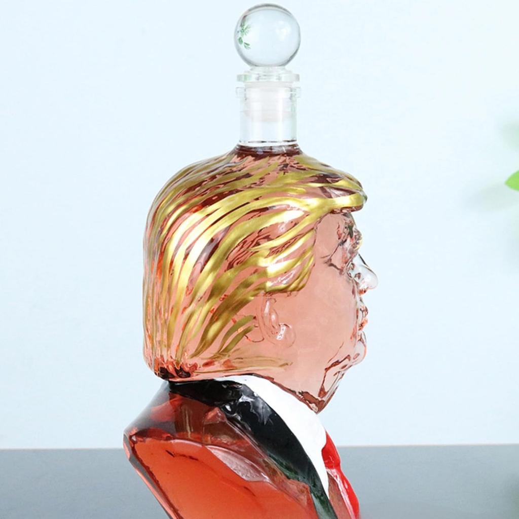 Funny Whiskey Bottle New Unique Glass Decanter For Wine And Whiskey Decanter