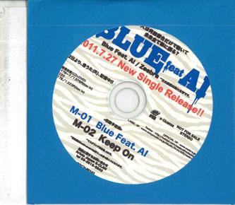 

CD ZEEBRA - Blue Feat Ai BDCV80143 ARIOLA 2011 Japan Japanese Pop/Rock Used