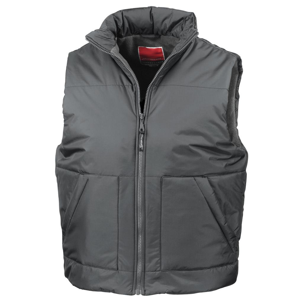 Result Fleece Lined Bodywarmer Water Repellent Windproof Jacket