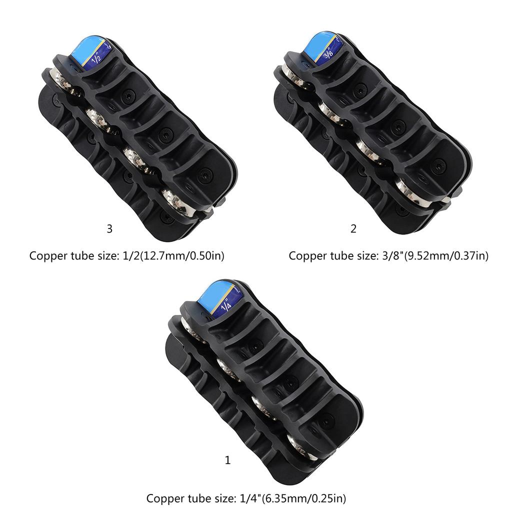 Manuelle Rohrichtmaschine Bremsleitungsrichtwerkzeug Für 6,35/9,52/12,7 mm Kupfer Aluminium Stahlrohr Reparaturgerät