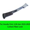 For Honda Civic 11th Gen  Hatchback 2022 2023 Car Accessories Rear Window Roof Wing Spoiler Trim