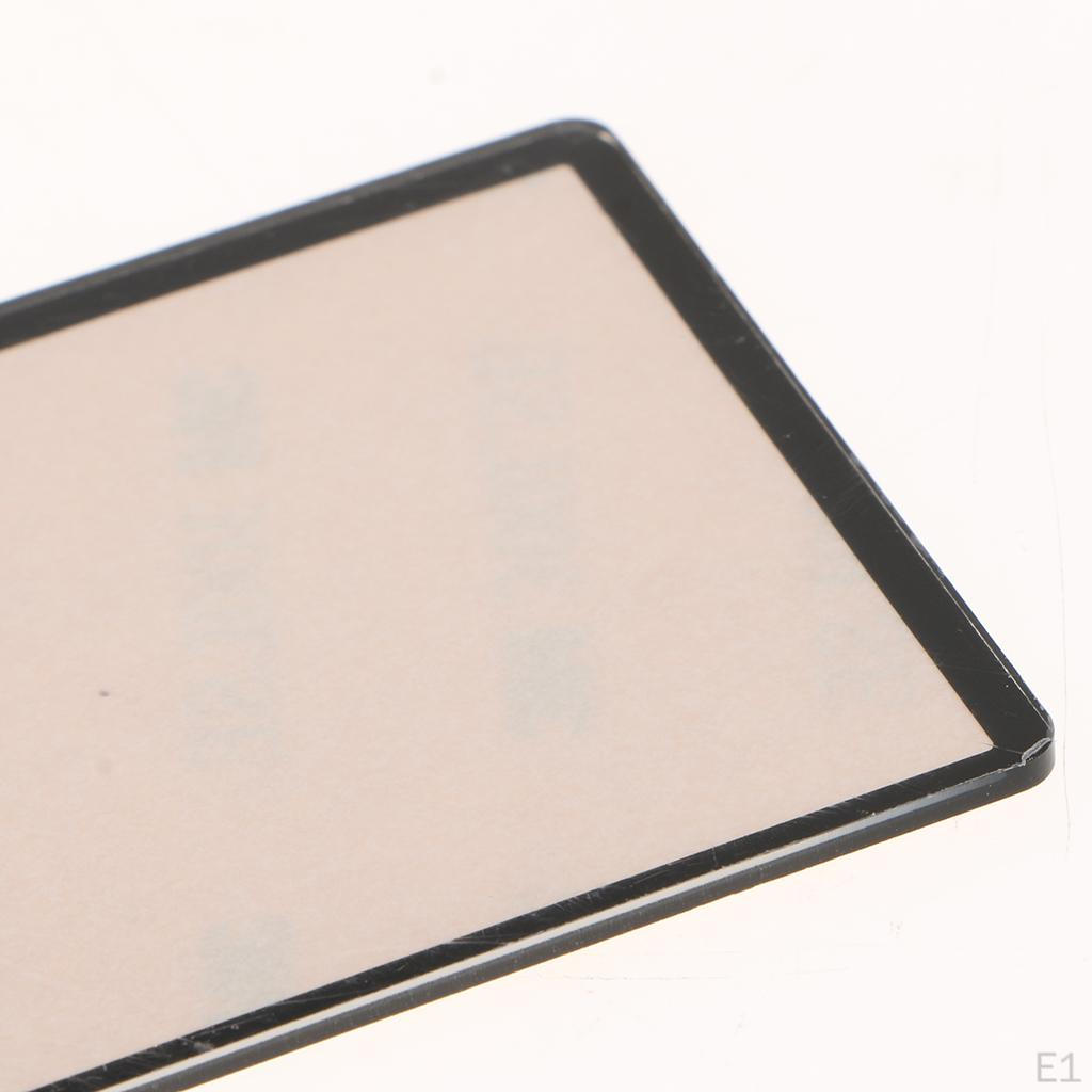 Upper LCD Screen Display Outer Window Glass for 6D