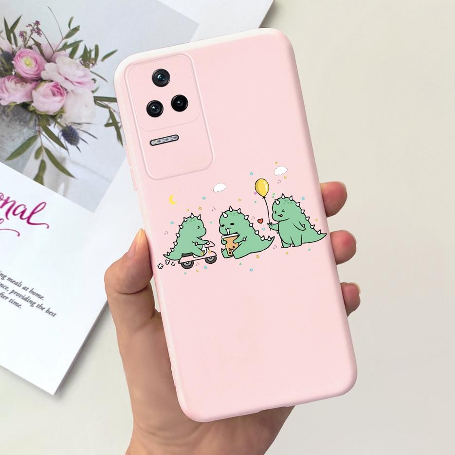 For Xiaomi Poco F4 Case Cute Fashion Cover Soft Silicone Protective Shell For Xiaomi Poco F4 GT PocoF4 Phone Cases 6.67'' Bumper