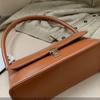 Large Capacity Underarm Bag Vintage PU Leather Shoulder Bag Casual French Stick Bag  Girls