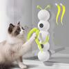 Intelligent Interactive Cat Stick Pro with Replaceable Prey Tail Suitable for Automatic Swing Durability In Multi Cat Households
