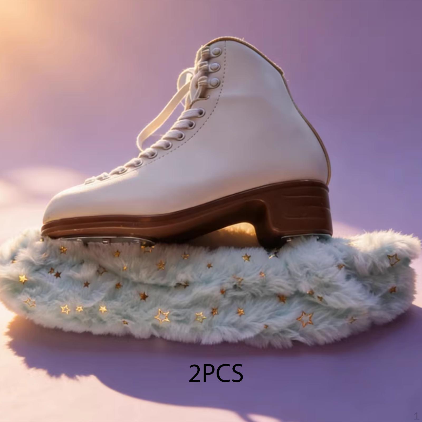 

Ice Skate Blades Covers, Sports Hockey Soakers for Room Warm up