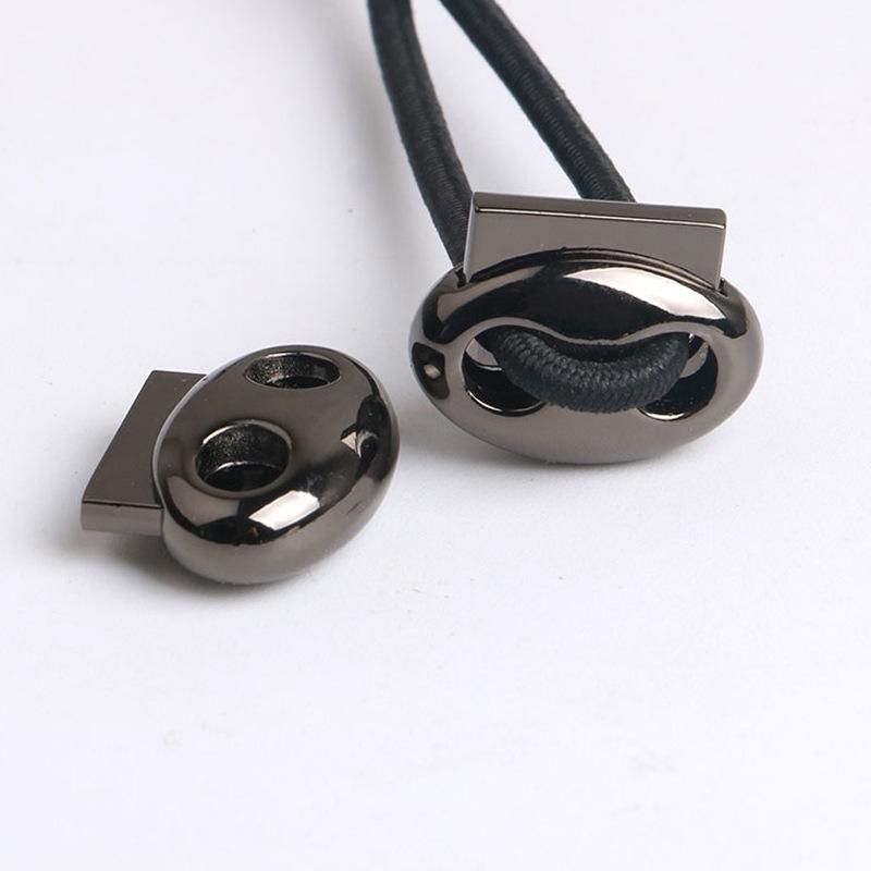 High-Grade Metal Pig Nose Buckle Spring Buckle Sweater Hat Rope Stop Rope Elastic Buckle Shoelace Adjustment Buckle Clothing Accessories