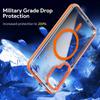 Luxury Magsafe Wireless Charge Clear Phone Case  for Samsung Galaxy S24 S23 S25 Ultra Plus Magnetic Shockproof Transparent Cover