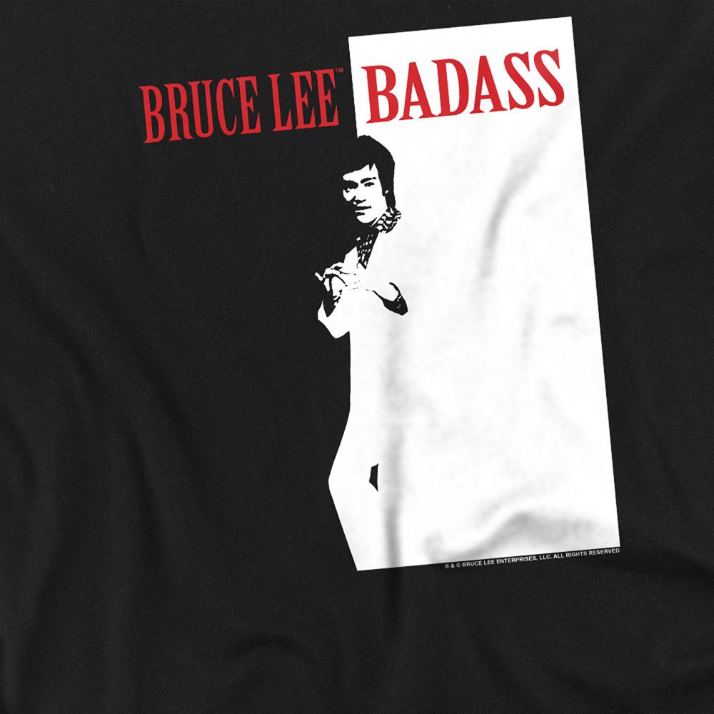 Bruce Lee Unisex Adult Badass T-Shirt