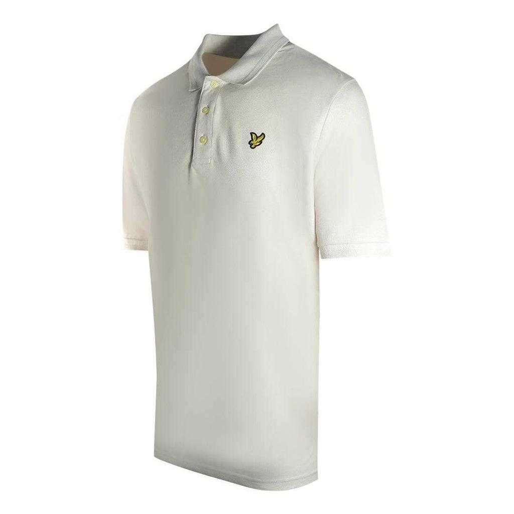 Lyle & Scott Mens Tipped Textured Polo Shirt