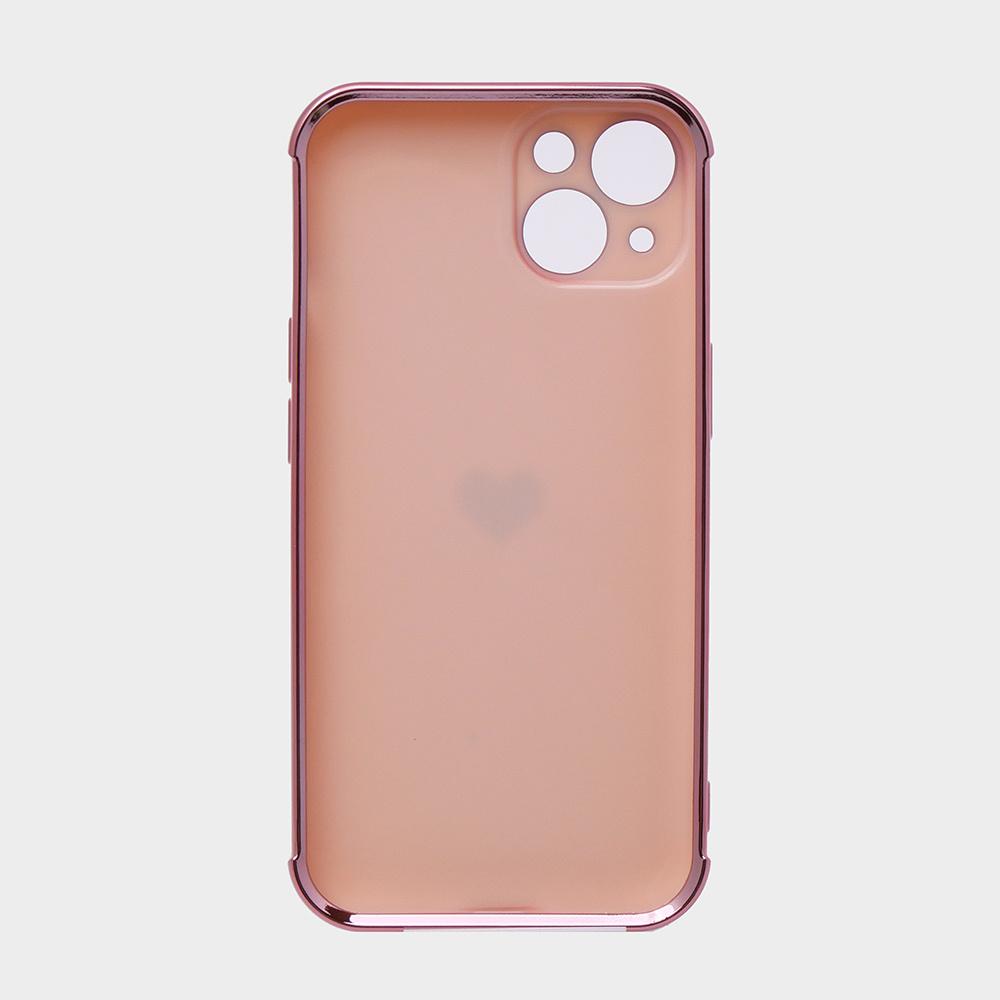Apple iPhone 13 Case, Electro Heart, Rose Gold