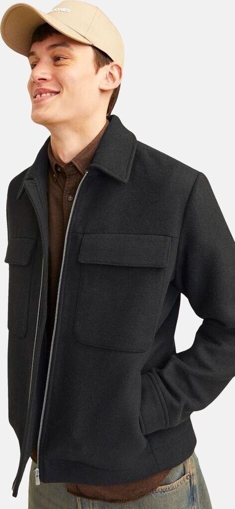 Зимняя куртка Jack & Jones Jprblurussel Wool Blend Jacket Sn (12259393) black