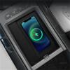 For 2024-25 Kia EV9 Silicone Car Central Control Wireless Charging Pad Phone Non-slip Quick Charger Mat Interior Car Accessories