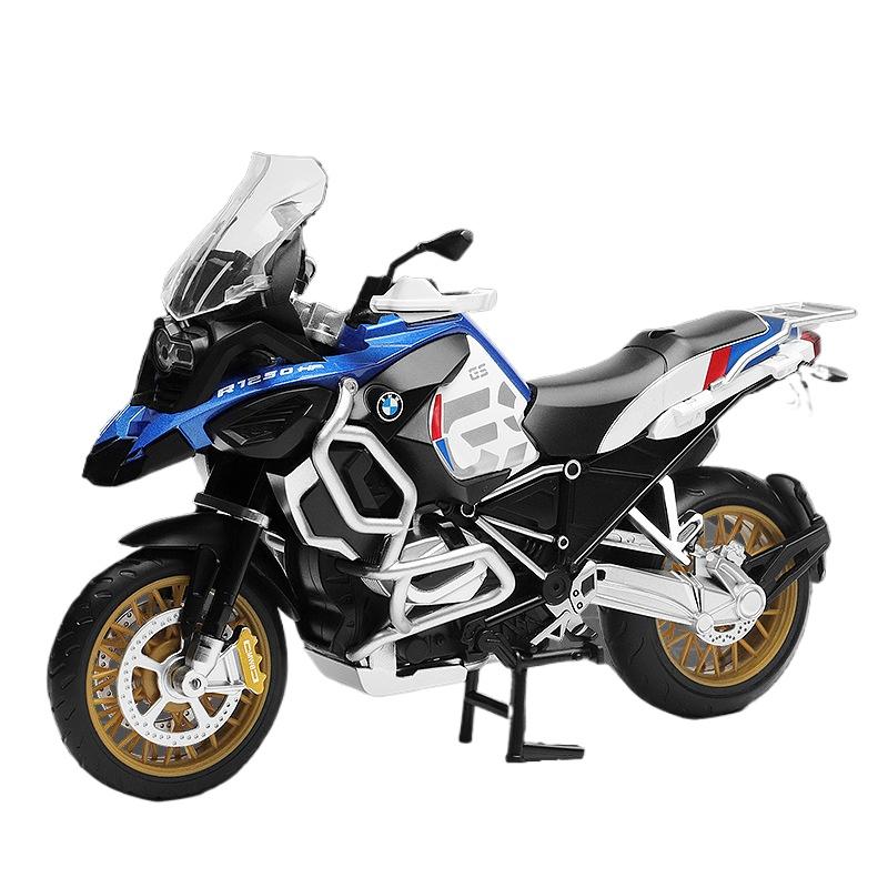 

1/12 Модель BMW R1250 GS Сплав Литой Мотоцикл Украшения для Дома Миниатюрная Модель Транспортного Средства Детская Игрушка Подарок синий