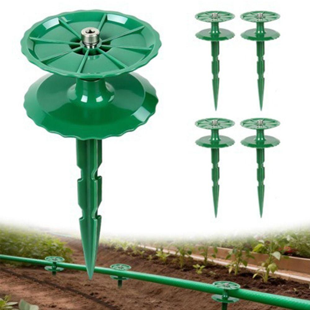 2Pcs New ABS Garden Hose Guide Stake Green Reusable Hose Guide Hose Guide Holder Garden Irrigation