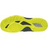 Mizuno Chaussures Wave Medal 6 Tennis de Table Amorti et Taille 2E, Stabilité, Blanc/Marine/Jaune, 27.0 cm,