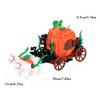 MOC Halloween Building Blocks Model Decorations Medieval Witches Vampires Thrones Kitchen Street Lamps Tombstones Toy Gift S025