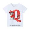 PAW Patrols Children Short Sleeve T-shirt Summer Kids Cartoon Printed Clothing Boy Casual Cotton Tee Girl Anime Cute Tops Gifts