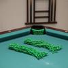 6 Pieces Drop Ball Catcher Set No Track Required Pool Table Thickened Material for Game