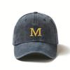 Unisex Polyester Baseball Cap Featuring Lightweight Letter Design Non-Elastic Fabric Washable For Outdoor Use And Valentine'S