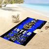 Name Custom INTER Print Beach Towel, Large Soft Quick Dry Towel for Beach Camping Swimming
