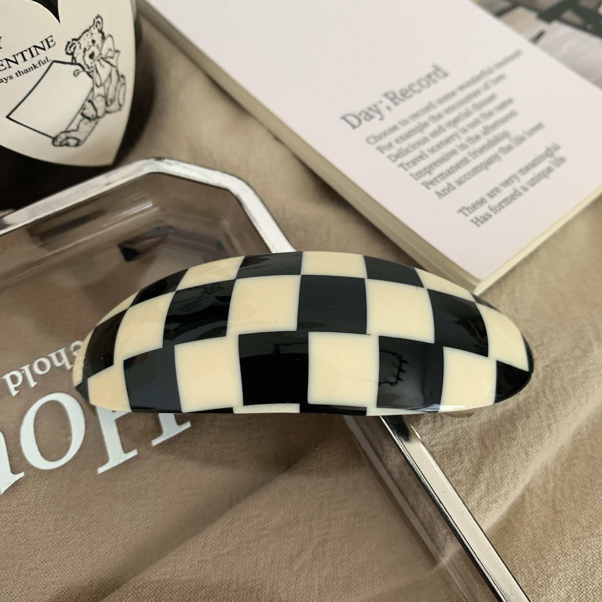 

«Французская винтажная овальная шпилька из ацетата — роскошный нишевый дизайн для челок и боковых заколок»