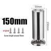 Adjustable Stainless Steel Furniture Legs for Tables, Cabinets, and Sofas