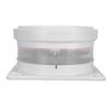  Range Hood Check Valve Unidirectional Odor Proof Plastic Kitchen Bathroom Flue Check Valve Backdraft Damper for Kitchen Bathroom Ventilation Systems 